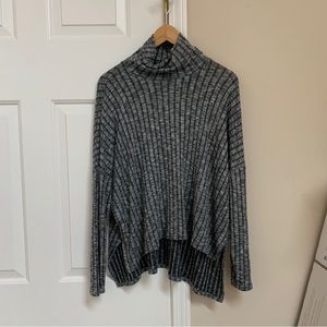 American Eagle Plush Mock Neck Top